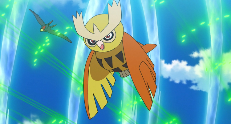 Ash's Shiny Noctowl