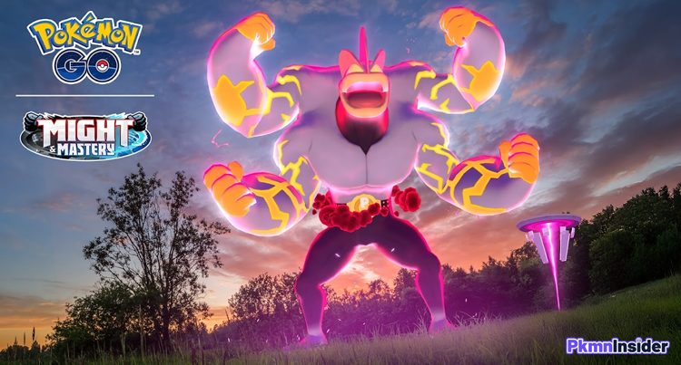 Pokémon GO - Gigantamax Machamp Raid Day