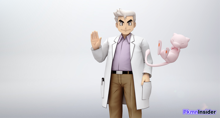 Professor Oak and Mew