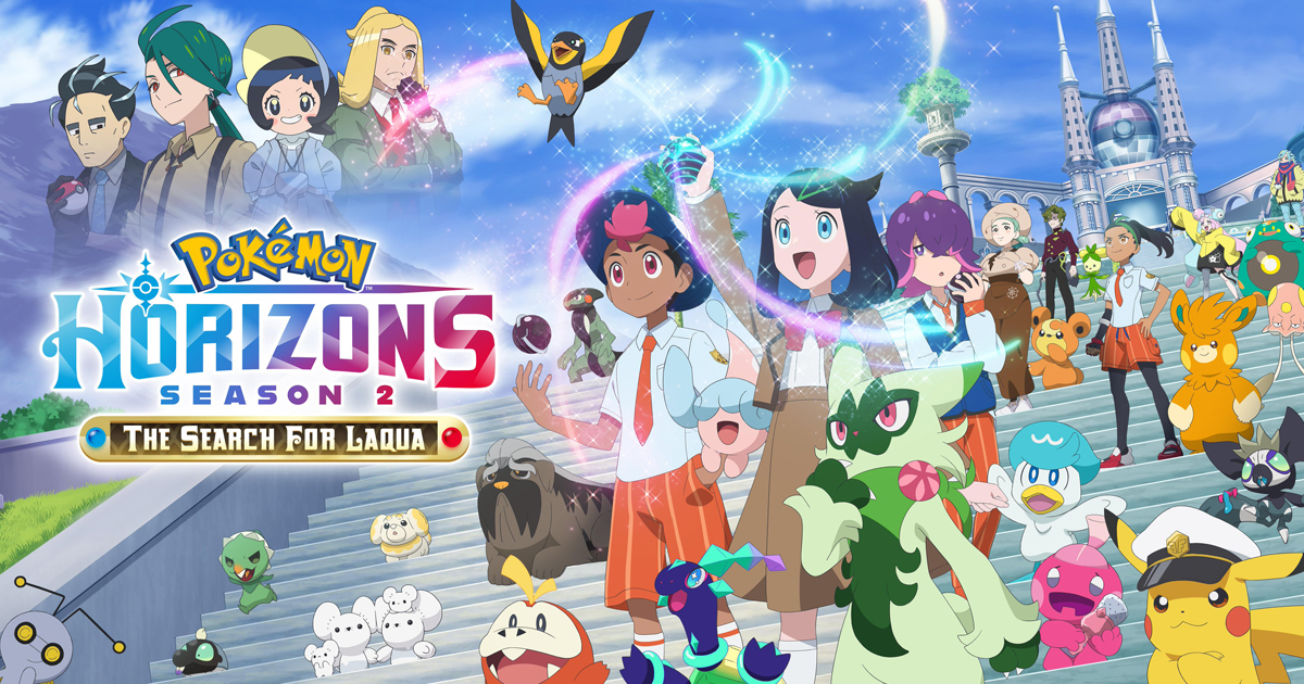 Pokémon Horizons Poster