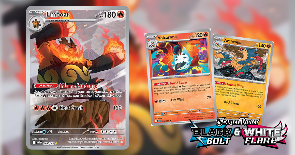 Emboar TCG Art