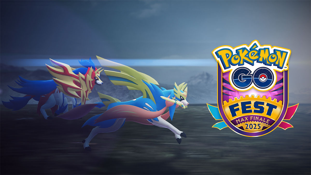 Pokémon GO Fest 2025 - Zacacian & Zamazenta