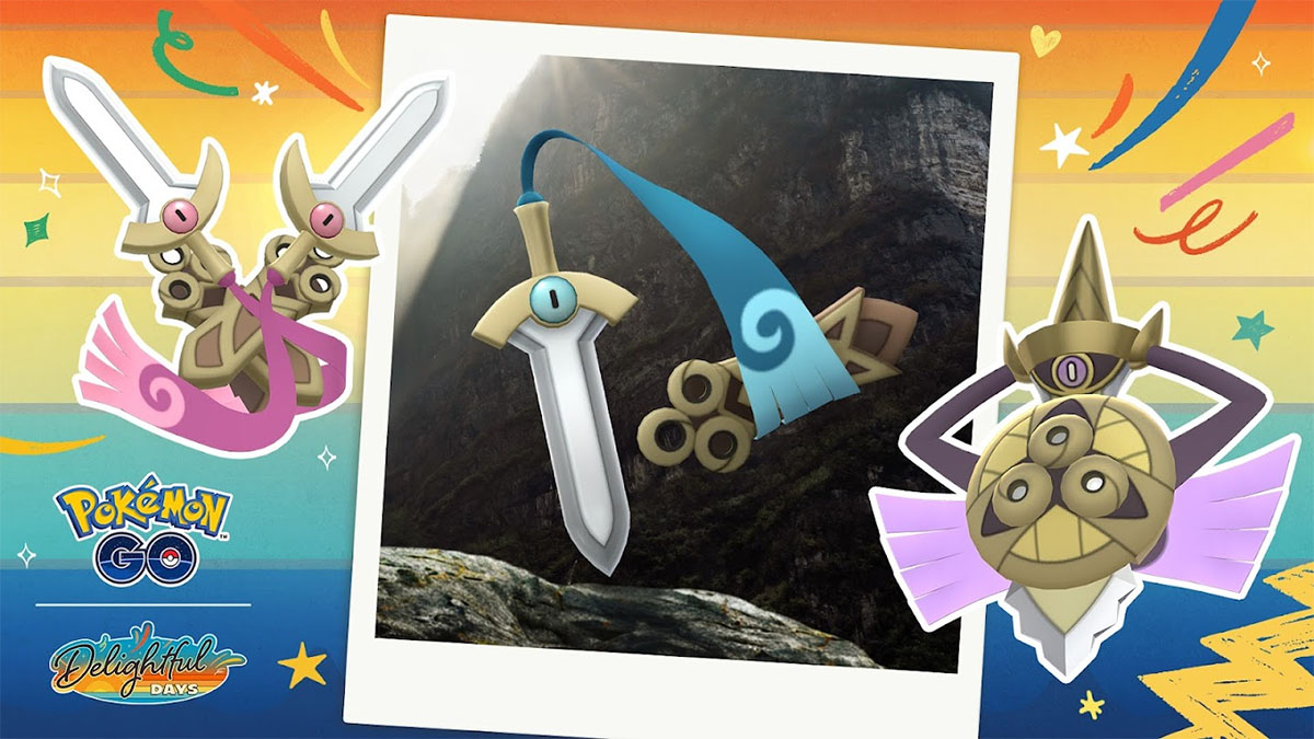 Honedge, Doublade and Aegislash - Pokémon GO