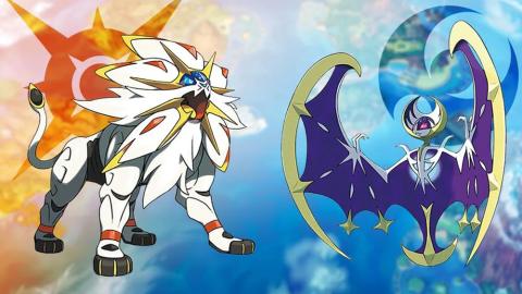 Pokémon Sun and Moon Cover Art