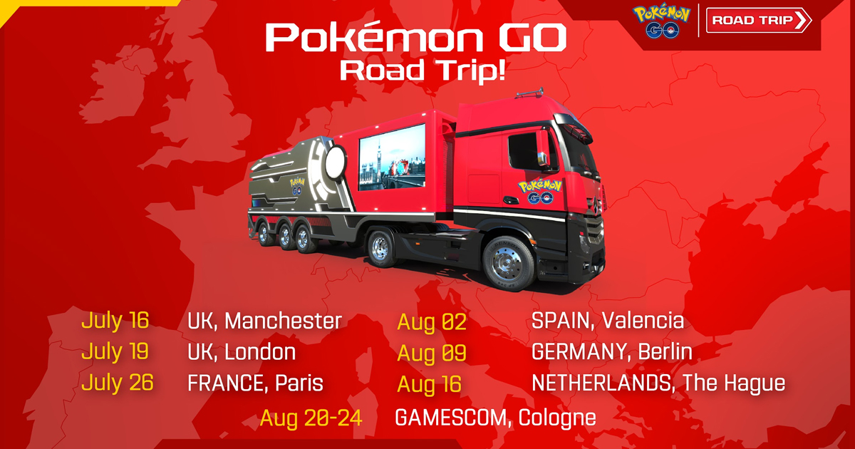 Pokémon GO Road Trip 2025