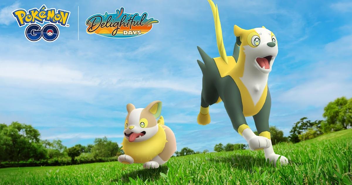 Yamper en Boltund - Pokémon GO